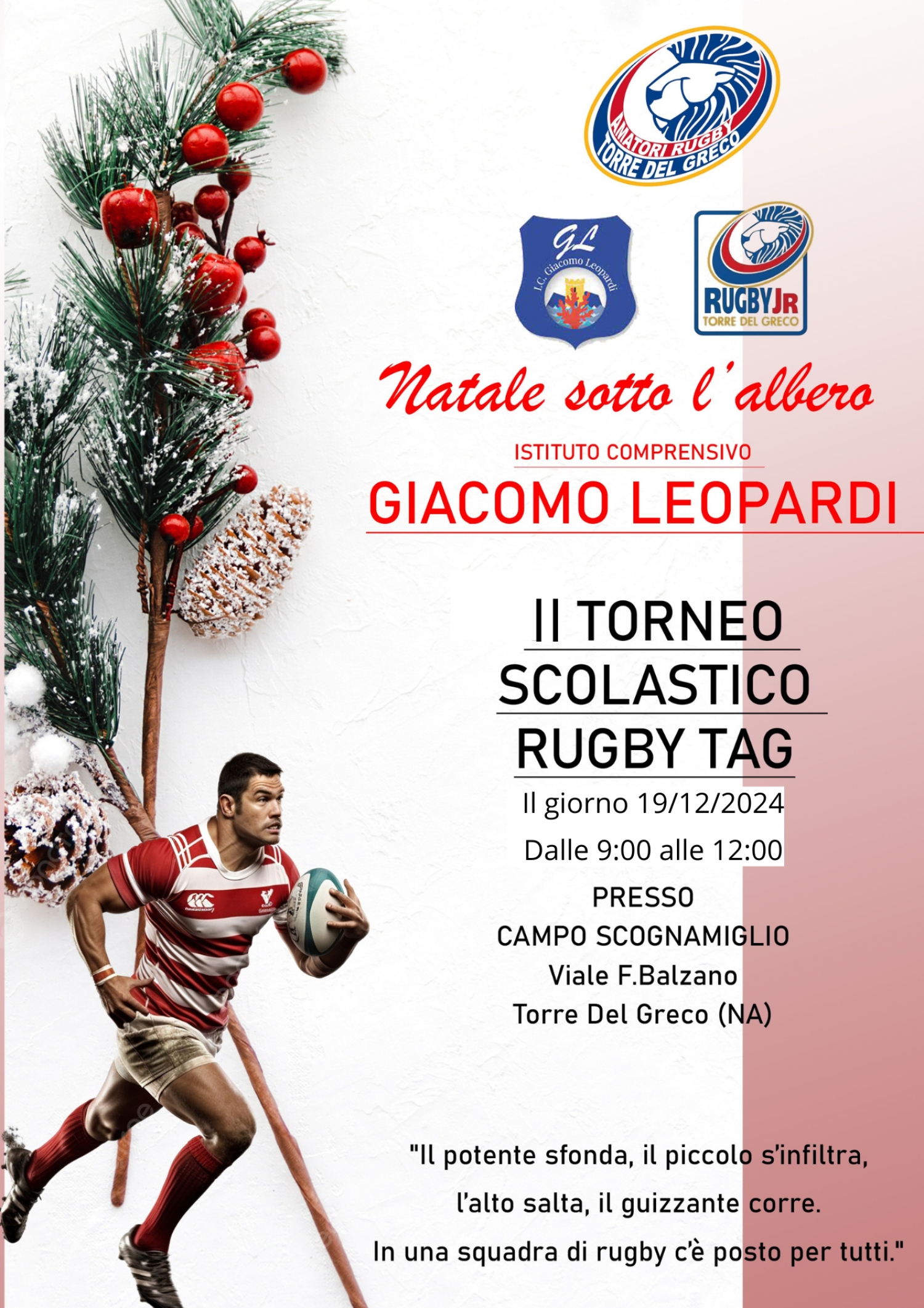 Seconda edizione torneo rugby tag